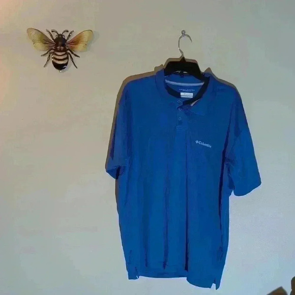 Columbia Omni shade t shirt, XXL, blue - Picture 2 of 5